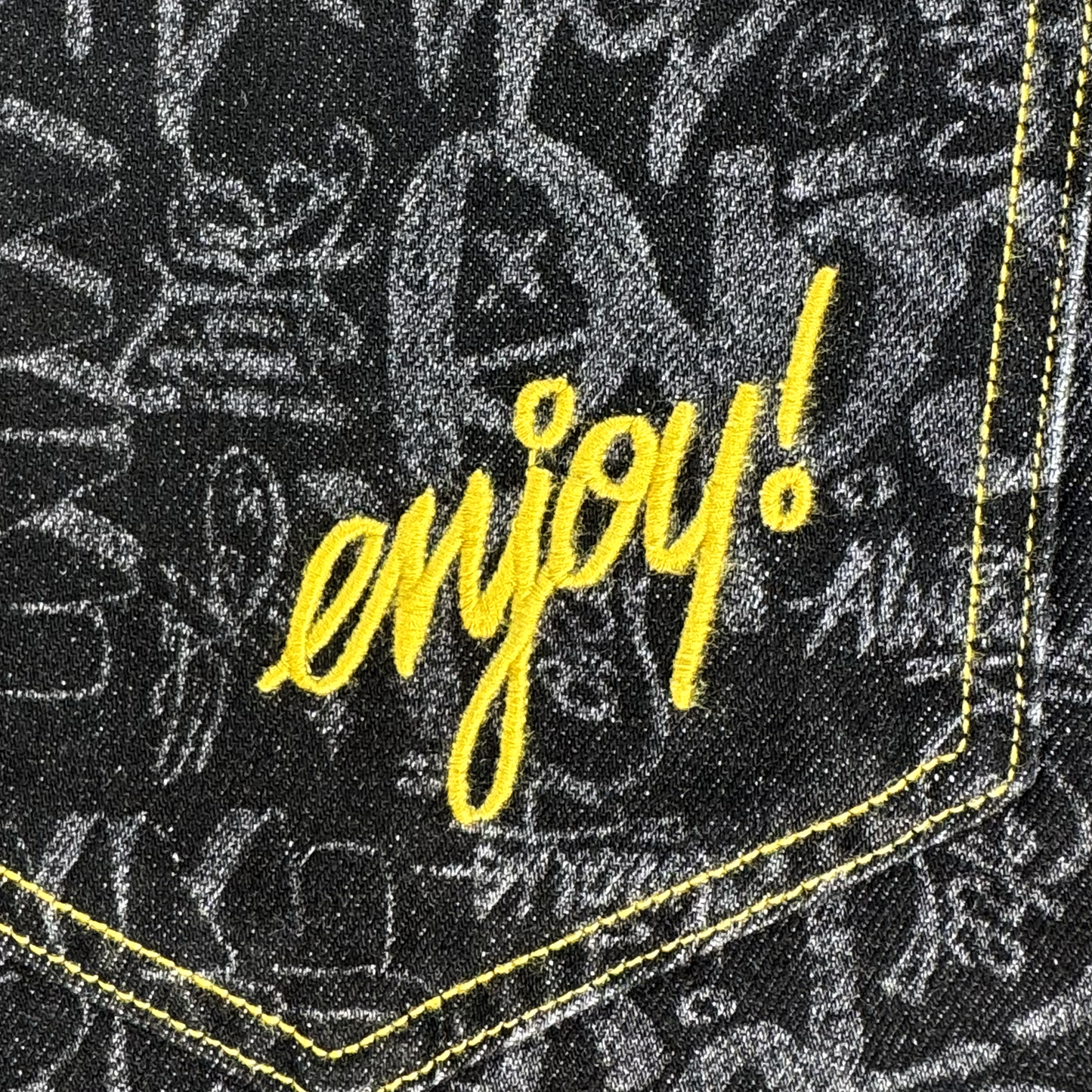 CSC x COCA - COLA GRAFITTI DENIM JEANS