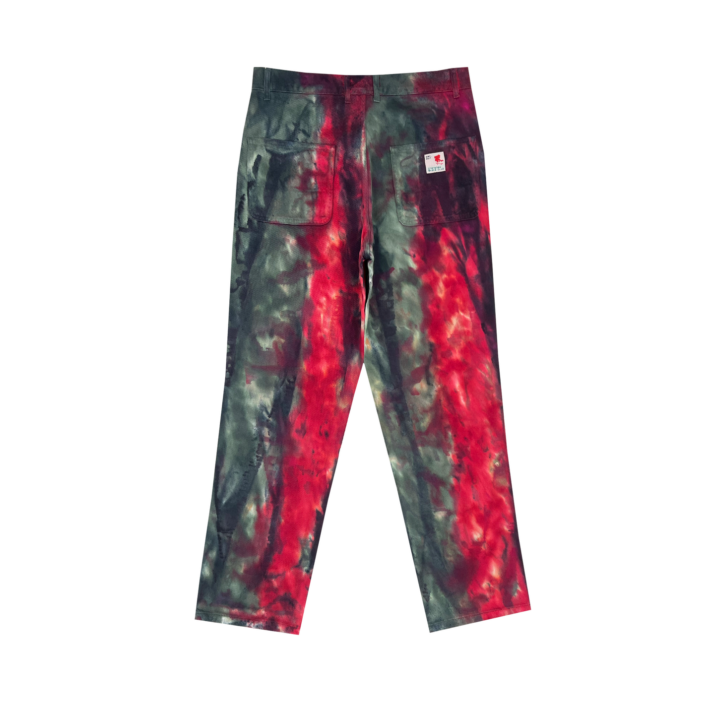 DYED WORK TROUSERS