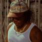 STAR PLAID 6 PANEL HAT