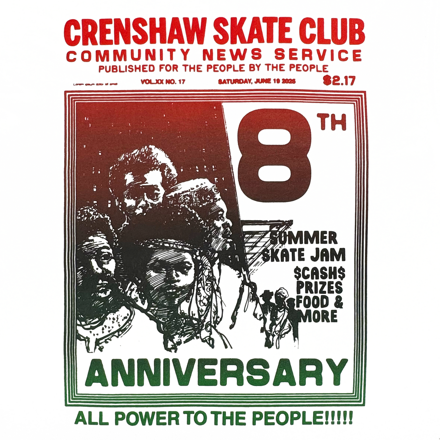 CSC 8TH ANNIVERSARY TEE