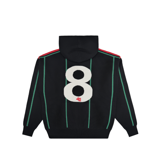 8TH ANNIVERSARY KNIT ZIP HOODIE