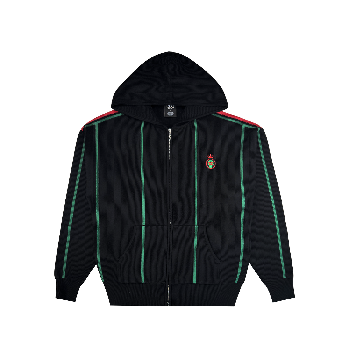 8TH ANNIVERSARY KNIT ZIP HOODIE