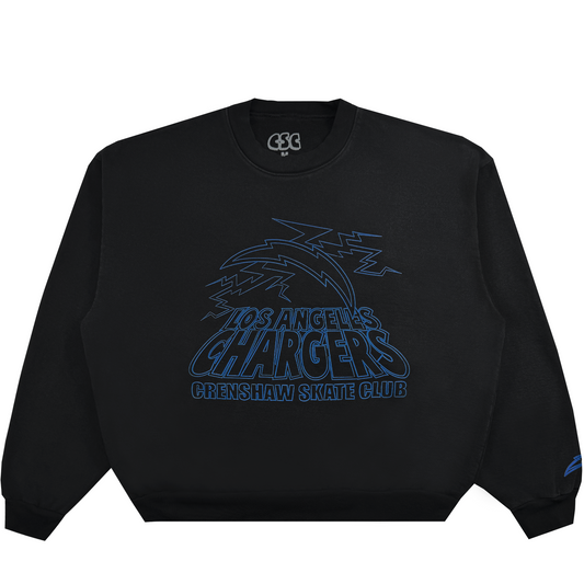 CSC x LA CHARGERS VOLTAGE CREWNECK