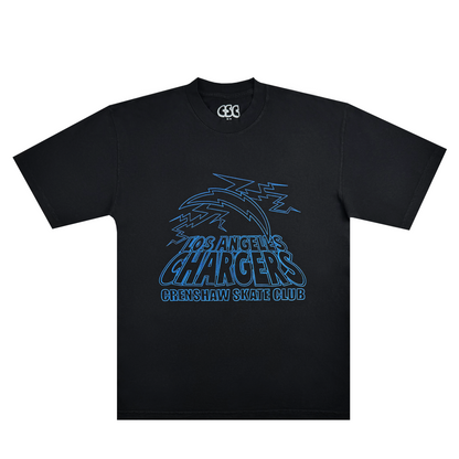 CSC x LA CHARGERS VOLTAGE TEE