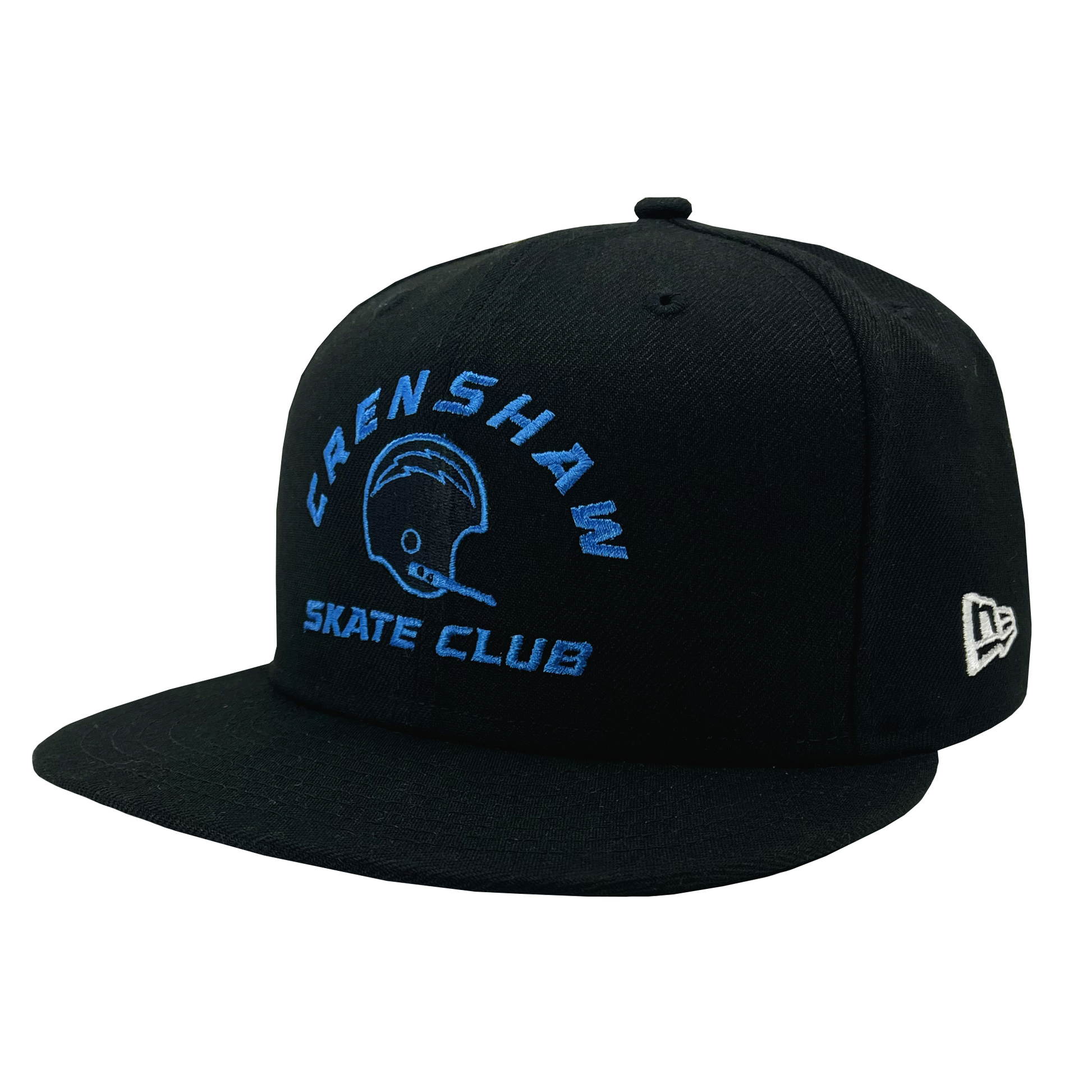 CSC x LA CHARGERS NEW ERA 59FIFTY HAT Crenshaw Skate Club 90008