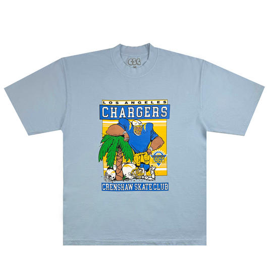 CSC x LA CHARGERS PALM TEE