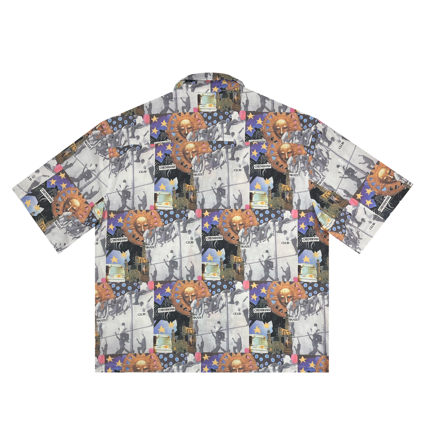 COLLAGE BUTTON SHIRT