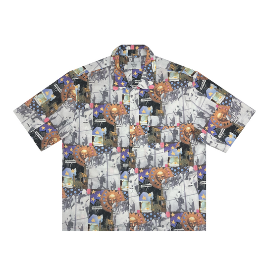 COLLAGE BUTTON SHIRT