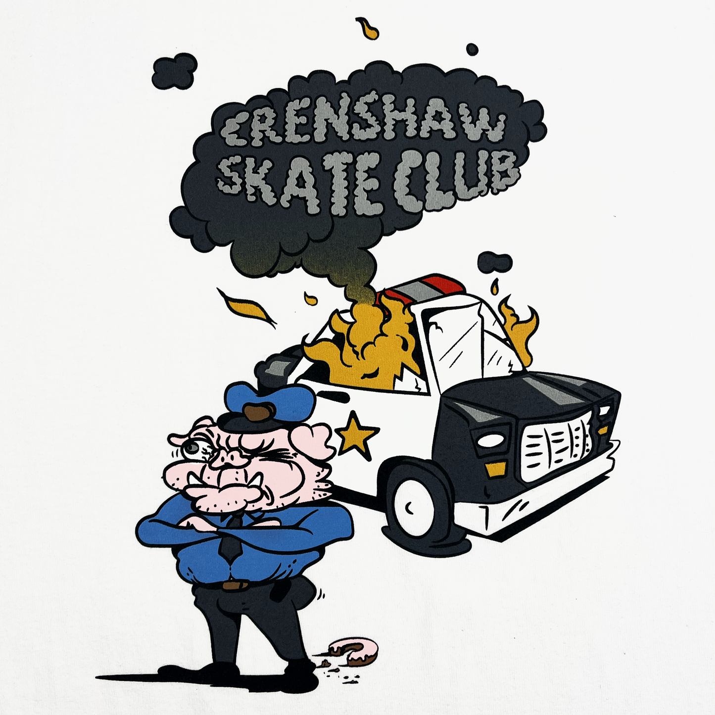 COP CAR TEE