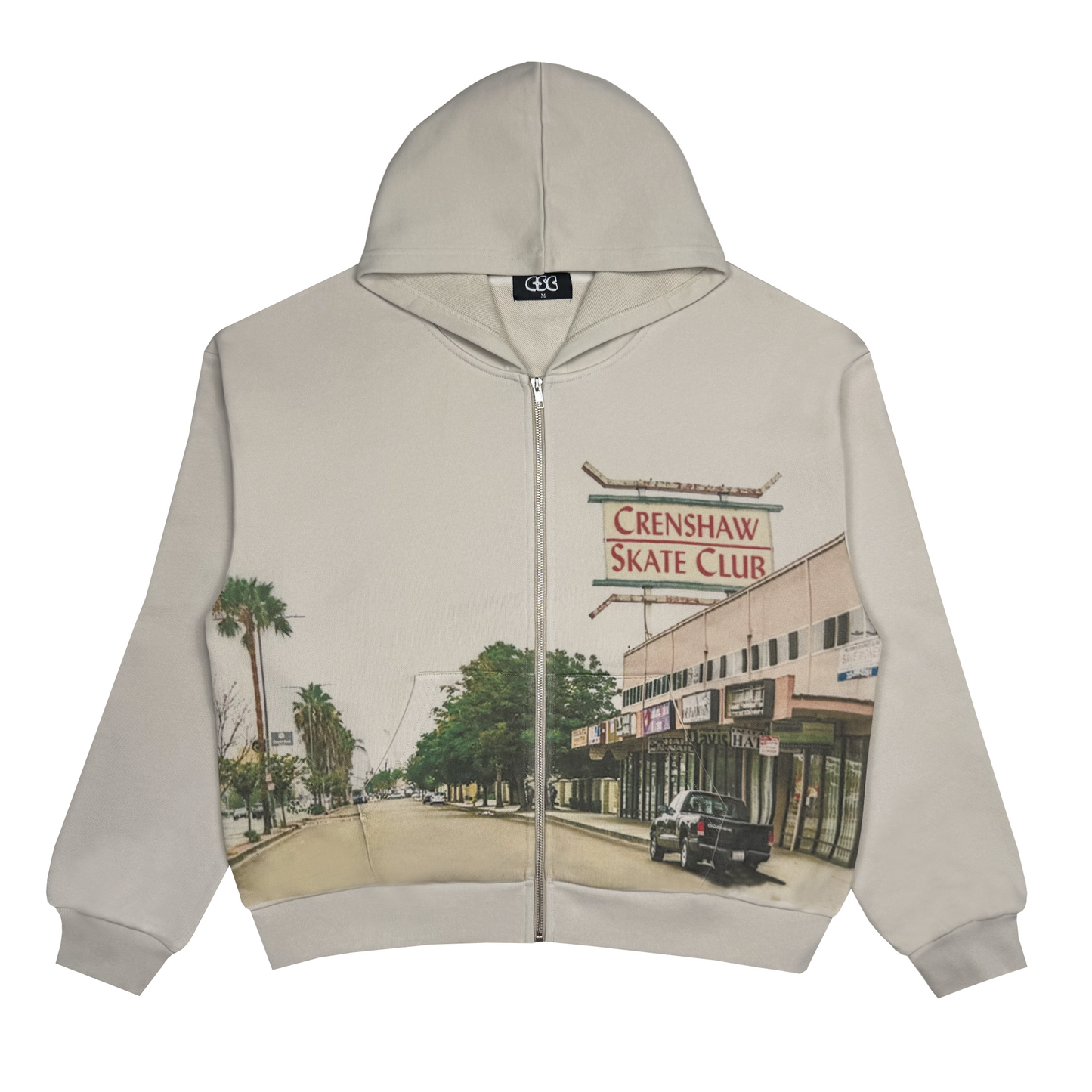 CSC SQUARE ZIP HOODIE