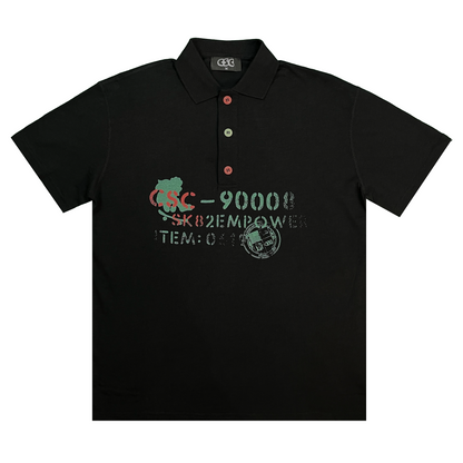 STAMP POLO SHIRT