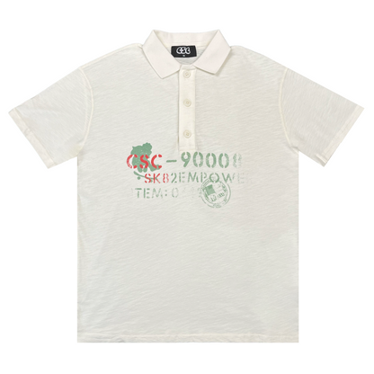 STAMP POLO SHIRT
